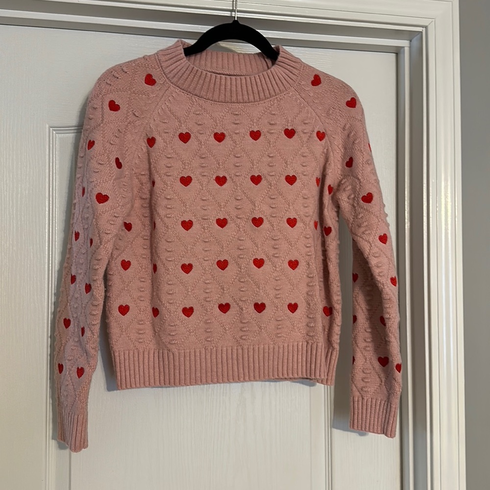 Heart sweater
